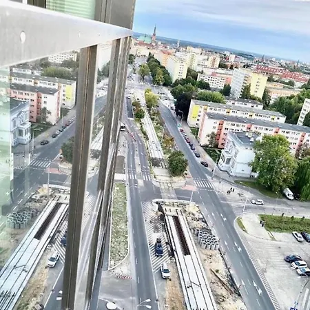 Appartamento Hanza Tower Sky 22 Pool & Jacussi Stettino